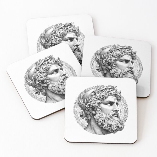 Item preview, Portrait of Poseidon designed and sold by NTGUILTY.