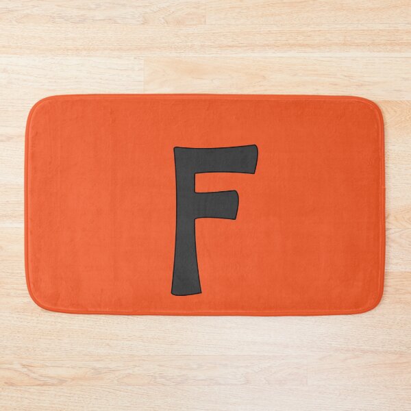 Item preview, letter f black designed and sold by ZiphGames.