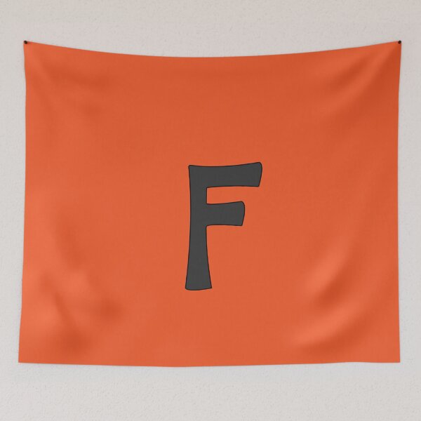 Item preview, letter f black designed and sold by ZiphGames.