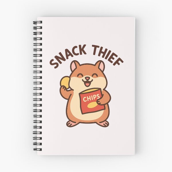 Item preview, Snack Thief – Smiling Hamster Delight designed and sold by ALITOPRINCE.