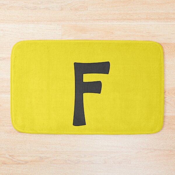 Item preview, letter f black designed and sold by ZiphGames.