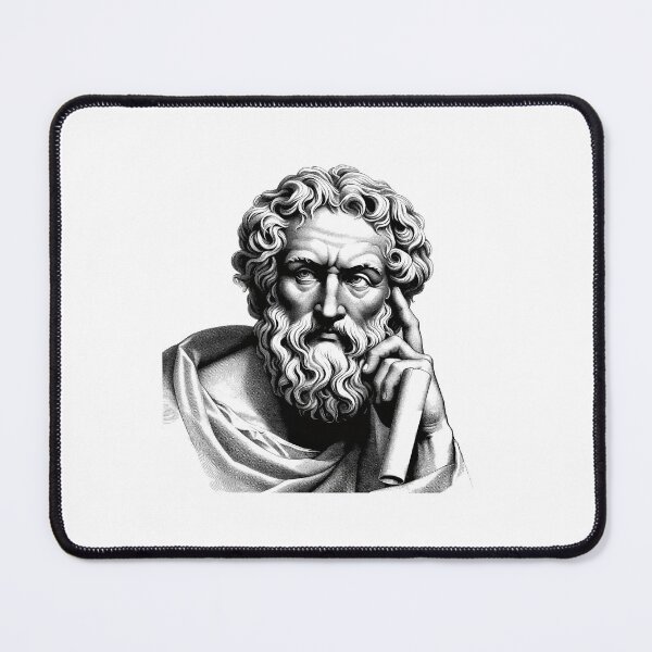 Item preview, Portrait of Plato designed and sold by NTGUILTY.