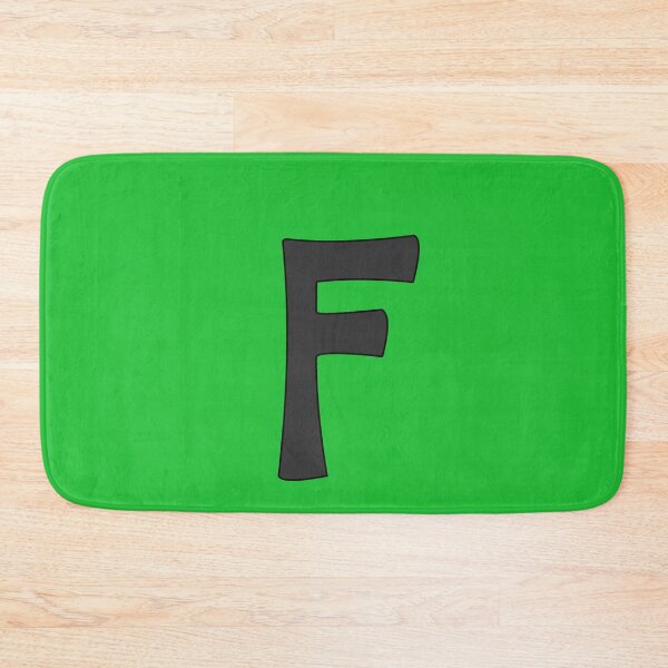 Item preview, letter f black designed and sold by ZiphGames.
