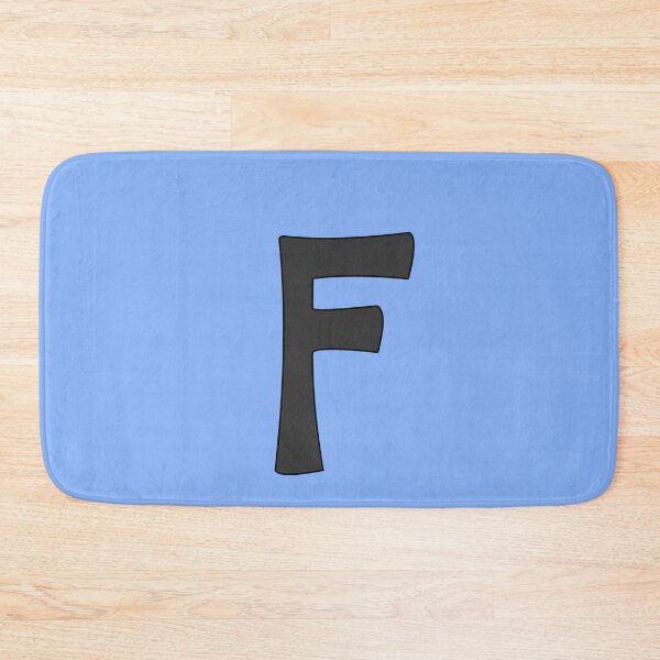 Item preview, letter f black designed and sold by ZiphGames.