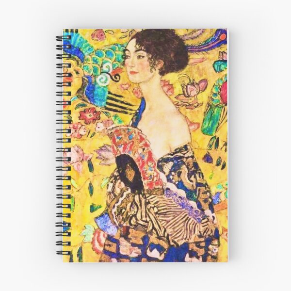 Item preview, Lady with Fan, 1918 by Gustav Klimt (digitally enhanced by Watermark NZ Press) designed and sold by CristalleLisa.