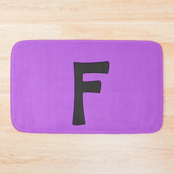 Item preview, letter f black designed and sold by ZiphGames.