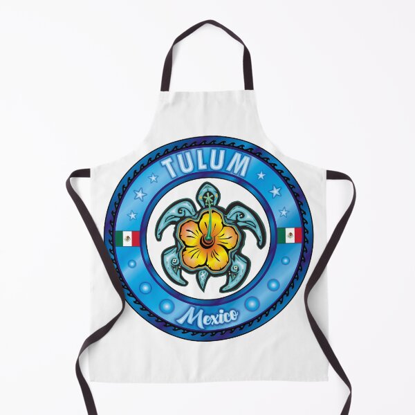Item preview, Tulum Mexico sea turtle hibiscus designed and sold by studioss76.