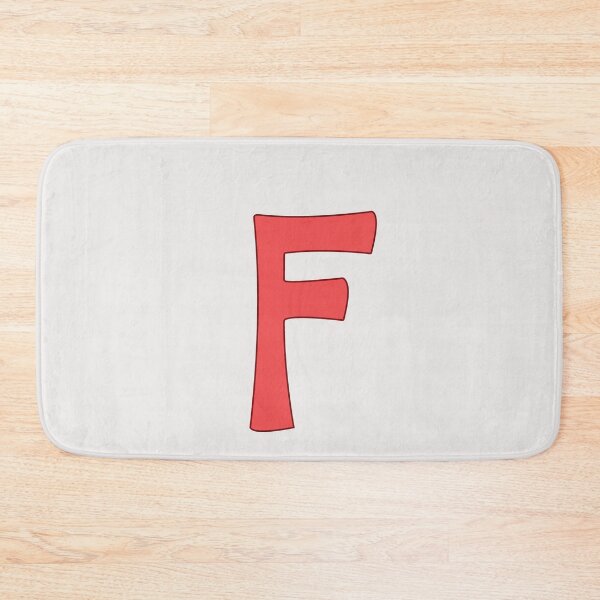 Item preview, letter f red designed and sold by ZiphGames.