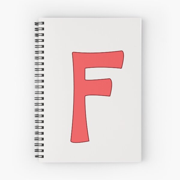 Item preview, letter f red designed and sold by ZiphGames.