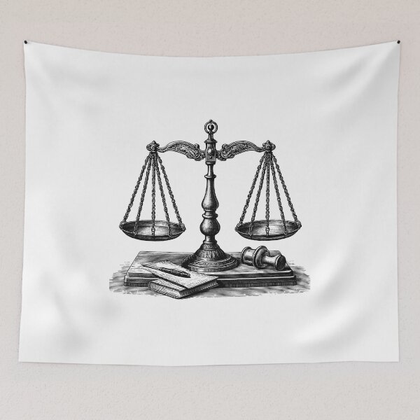 Item preview, Symbolic Illustration of Justice and Law designed and sold by NTGUILTY.
