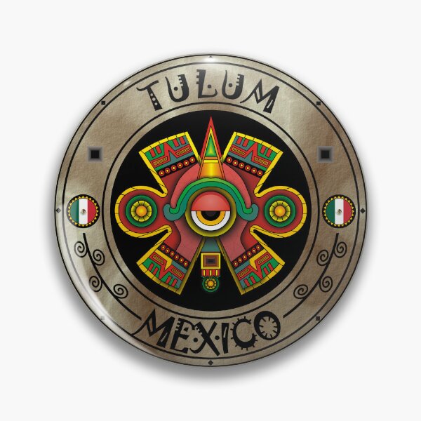 Item preview, Tulum Aztec Ollin emblem designed and sold by studioss76.