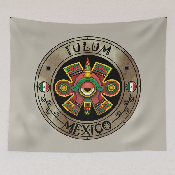 Item preview, Tulum Aztec Ollin emblem designed and sold by studioss76.
