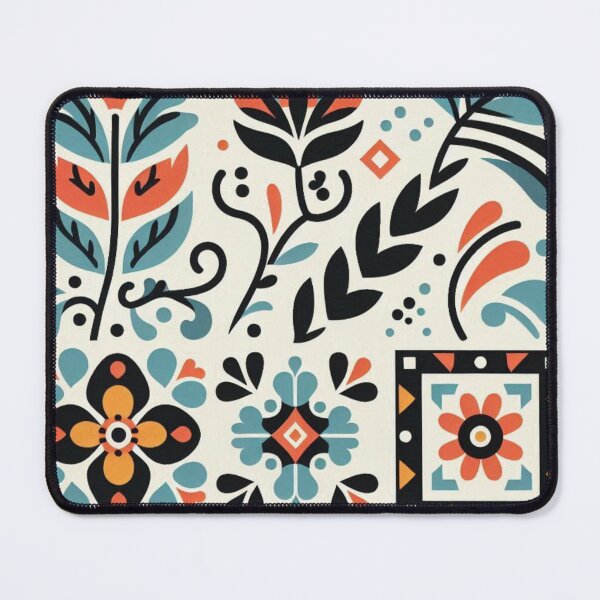 Item preview, Traditional Mexican Motifs – Vibrant AI Art Design for Culture & Pattern Lovers | Perfect for Apparel & Accessories designed and sold by knalpot-design.