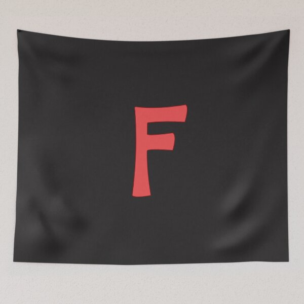 Item preview, letter f red designed and sold by ZiphGames.