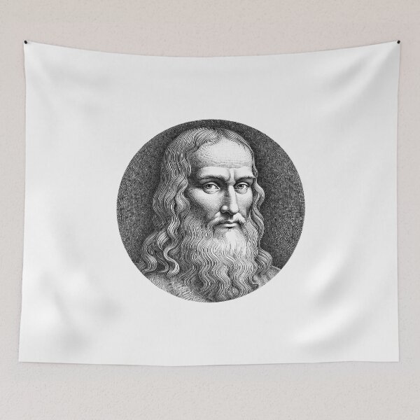 Item preview, Portrait of Leonardo da Vinci designed and sold by NTGUILTY.