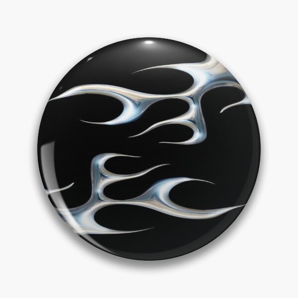 Item preview, Y2K Chrome Fire designed and sold by Eskimdogo.