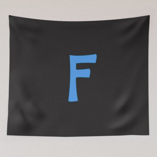Item preview, letter f blue designed and sold by ZiphGames.