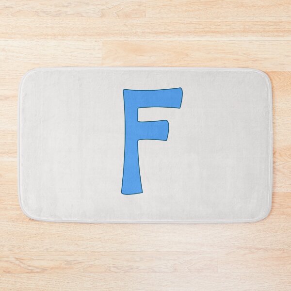 Item preview, letter f blue designed and sold by ZiphGames.