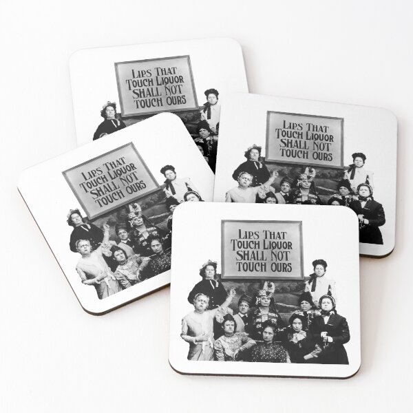 Item preview, Lips that Touch Liquor Shall Not Touch Ours - Temperance League designed and sold by Daniel Hagerman.