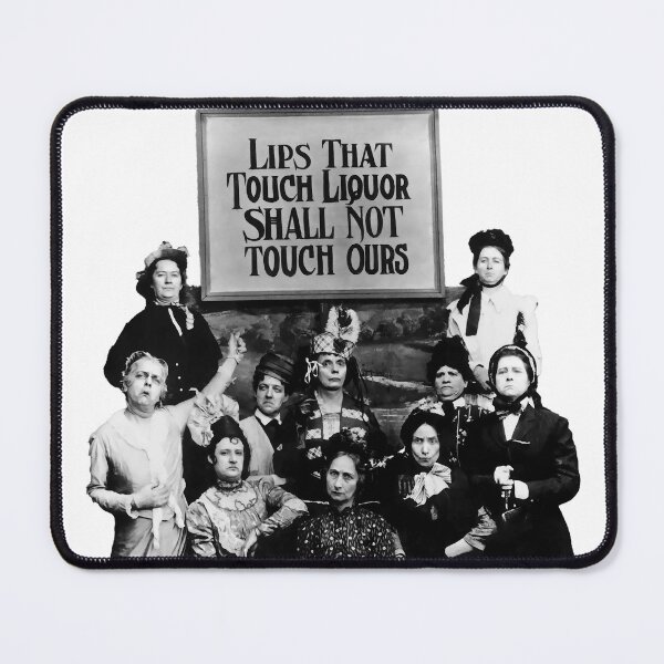 Item preview, Lips that Touch Liquor Shall Not Touch Ours - Temperance League designed and sold by Daniel Hagerman.