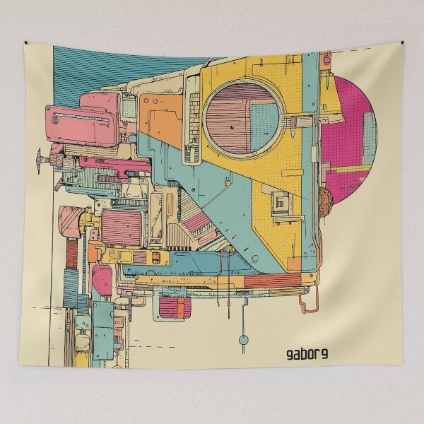 Item preview, Retro Mech: 90s Circuit Dream designed and sold by Bearabilia.