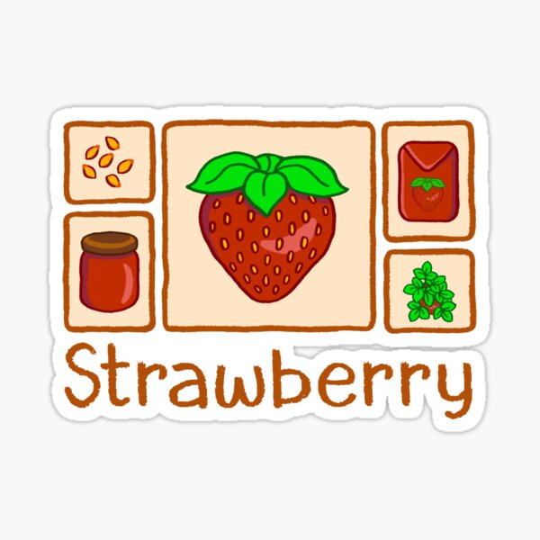 Item preview, Strawberry Mood - Stardew Valley designed and sold by Jade Illustrator.
