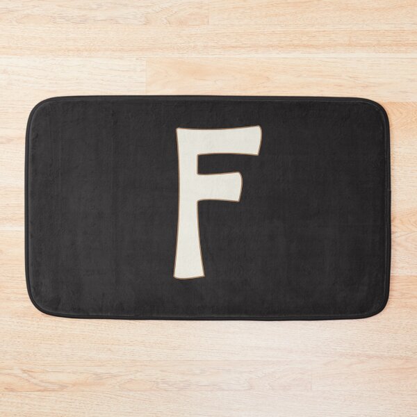 Item preview, letter f white designed and sold by ZiphGames.