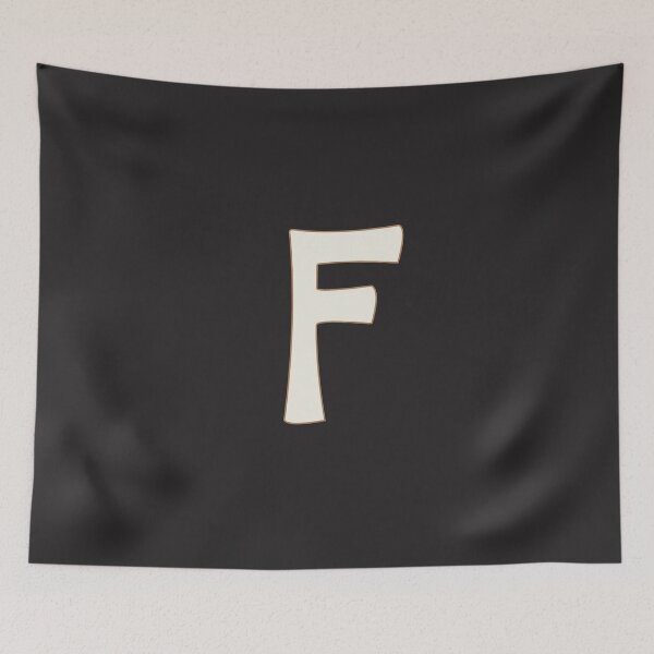 Item preview, letter f white designed and sold by ZiphGames.