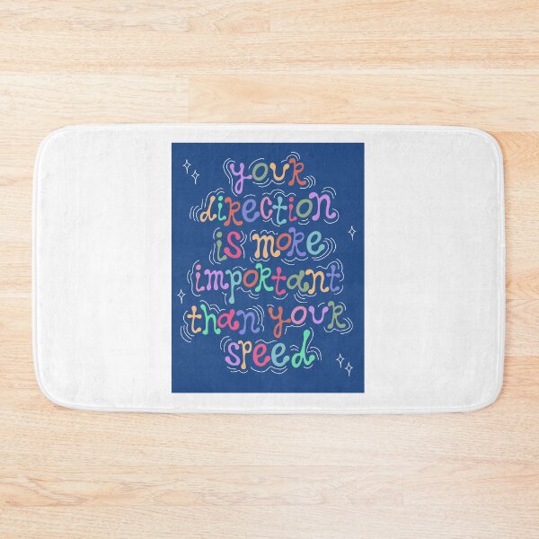 Item preview, Your Direction is More Important than your Speed Quote designed and sold by therosiegarden.