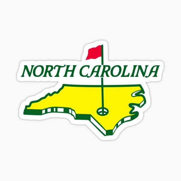Item preview, North Carolina Golf designed and sold by Magnolia Maps.