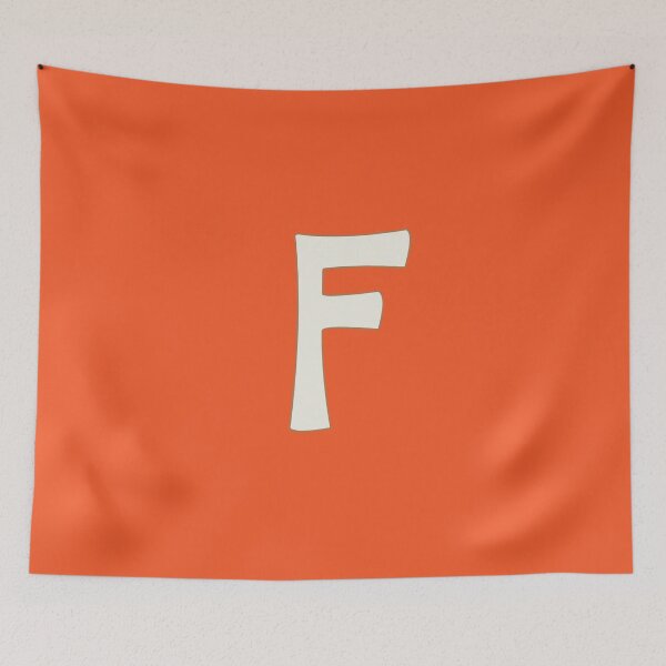Item preview, letter f white designed and sold by ZiphGames.