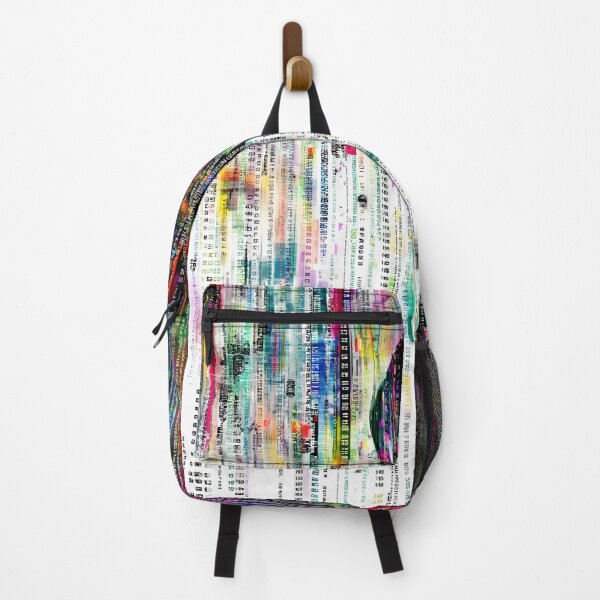 Item preview, Colorful Digital Matrix with Human Silhouette Art designed and sold by Chroma Myst.