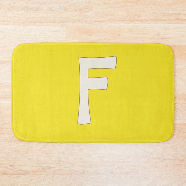 Item preview, letter f white designed and sold by ZiphGames.
