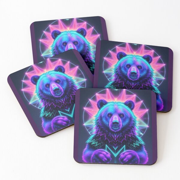 Item preview, Oso Arcoíris NeonTechno designed and sold by Nini'sPeace.