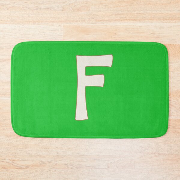 Item preview, letter f white designed and sold by ZiphGames.