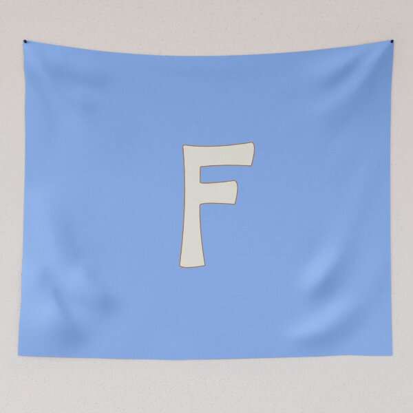 Item preview, letter f white designed and sold by ZiphGames.