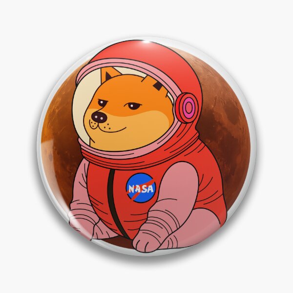 Item preview, Copy of Beautiful full moon / blood moon / Cheems astronaut meme designed and sold by DibujandoPorfa.