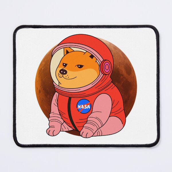 Item preview, Copy of Beautiful full moon / blood moon / Cheems astronaut meme designed and sold by DibujandoPorfa.