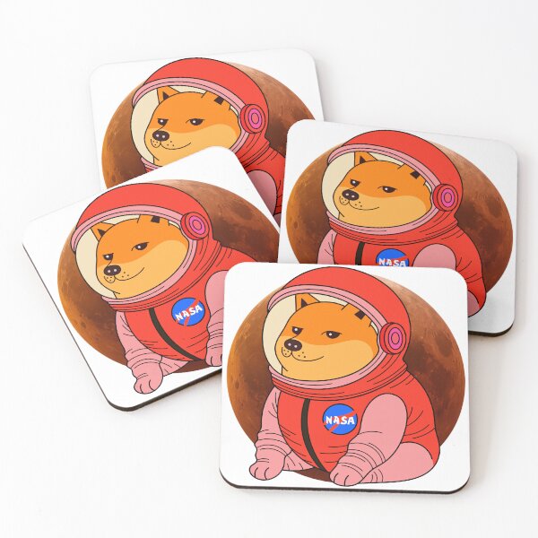Item preview, Copy of Beautiful full moon / blood moon / Cheems astronaut meme designed and sold by DibujandoPorfa.