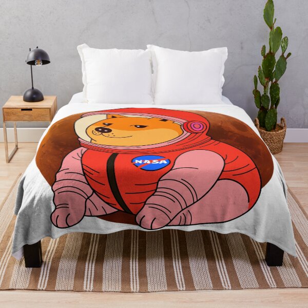 Item preview, Copy of Beautiful full moon / blood moon / Cheems astronaut meme designed and sold by DibujandoPorfa.
