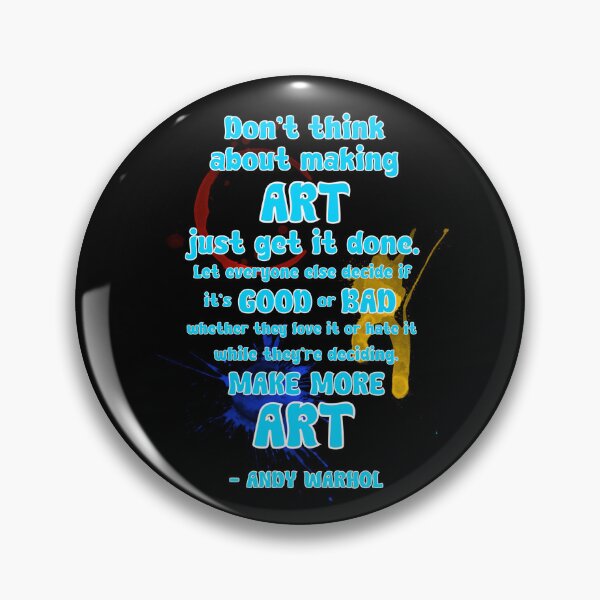 Item preview, MAKE MORE ART WARHOL designed and sold by Marni Scofidio Desi9ns.