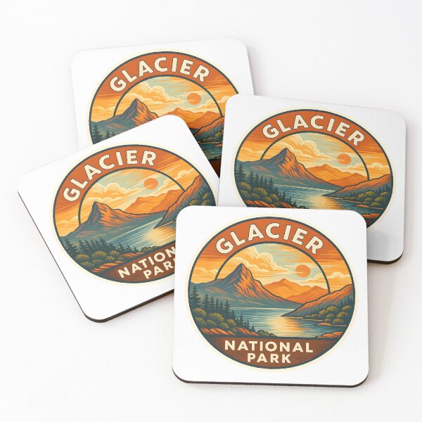 Item preview, Glacier National park designed and sold by LoveLabDesign.