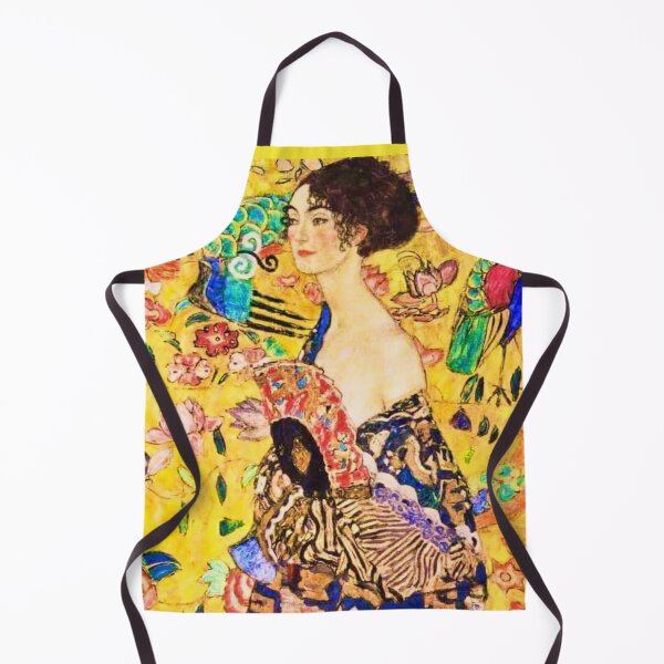 Item preview, Lady with Fan, 1918 by Gustav Klimt (digitally enhanced by Watermark NZ Press) designed and sold by CristalleLisa.