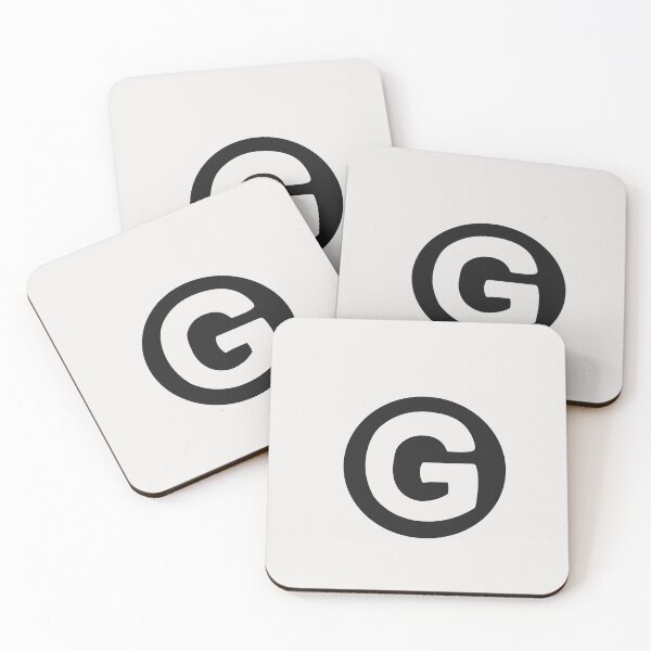 Item preview, letter g white designed and sold by ZiphGames.