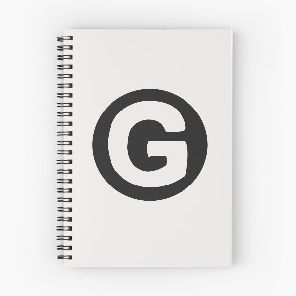 Item preview, letter g white designed and sold by ZiphGames.