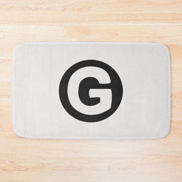 Item preview, letter g white designed and sold by ZiphGames.