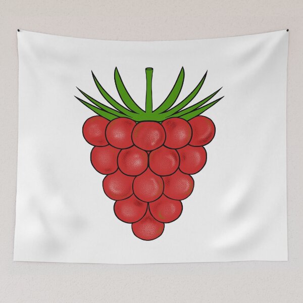 Item preview, Frambuesa roja, fruta designed and sold by Sartoris Art.