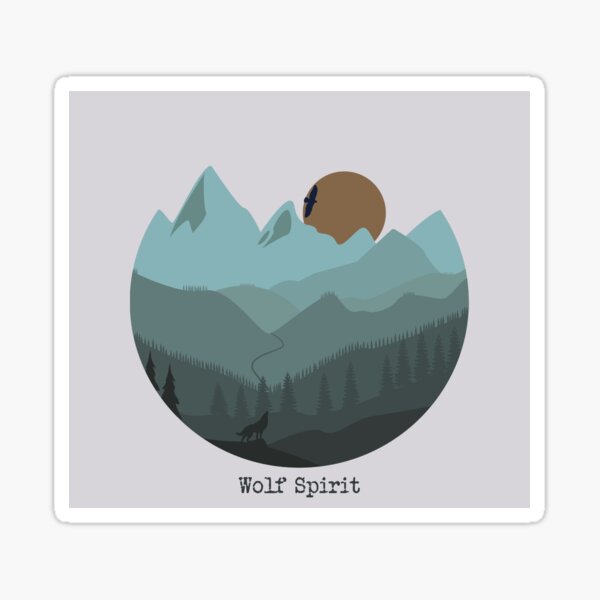 Aperçu de l'œuvre Esprit du Loup, version 7 créée et vendue par SarcasticSarah.
