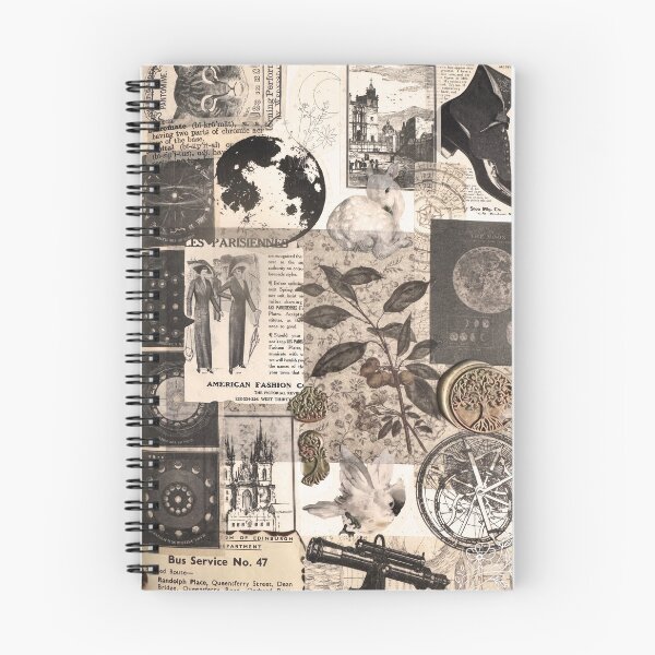 Item preview, Victorian Newspaper Aesthetic Sticker Collagw designed and sold by Dreaming-Maiden.