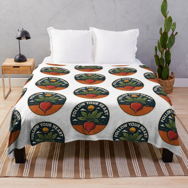 Item preview, Follow Your Heart – Vintage Beetroot Design designed and sold by LoveLabDesign.